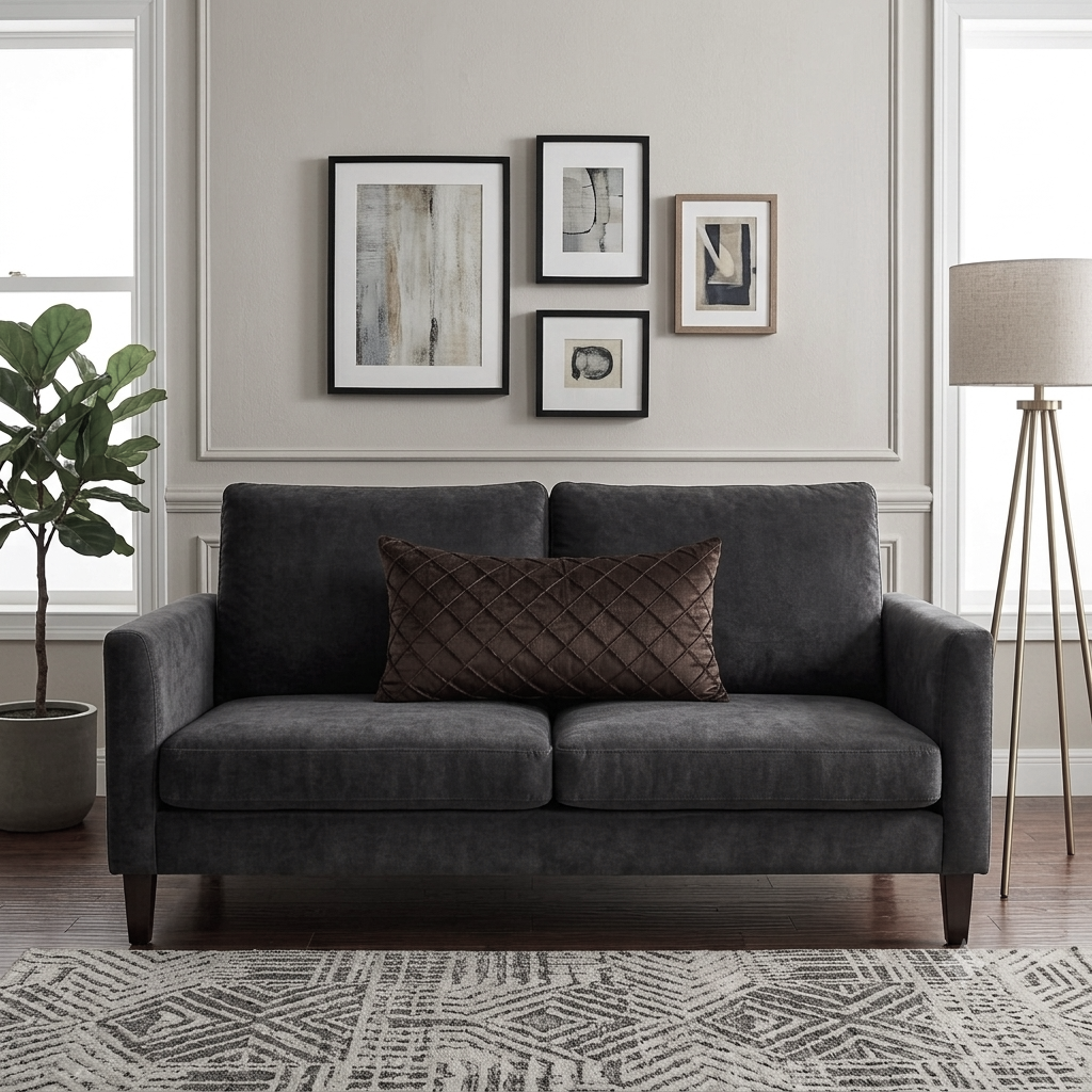 Royal Velvet Cushion Cover With Filling