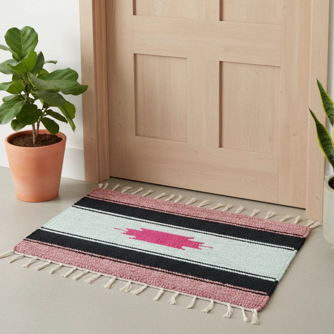 Kilim FootMats 2.5Ft x 1.5Ft - Multicolor 08