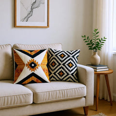 Mesa Pattern Cushion Cover Pack of 2