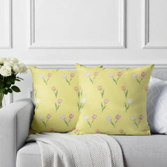 Spring Tulip Bliss Charm Cushions Cover Pack of 2