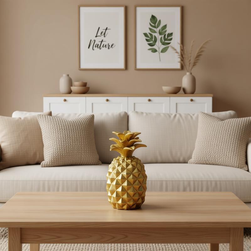 Pineapple Vase Statues