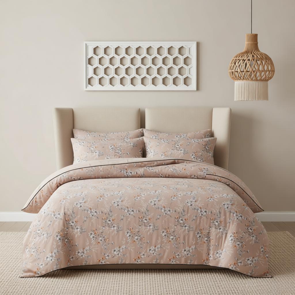 Soft Petal Serenity Bedsheet Pack 3