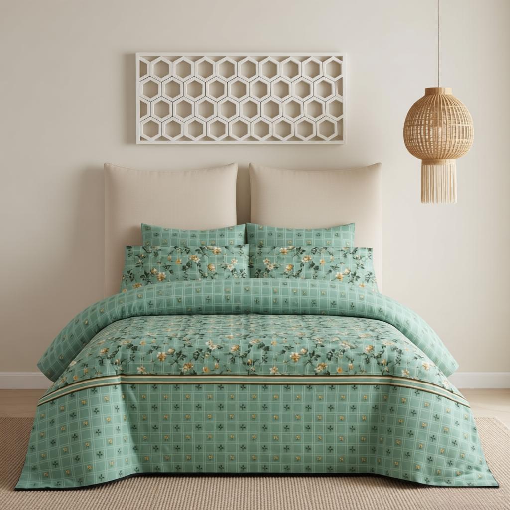 Blush Garden Escape Bedsheet Pack 3