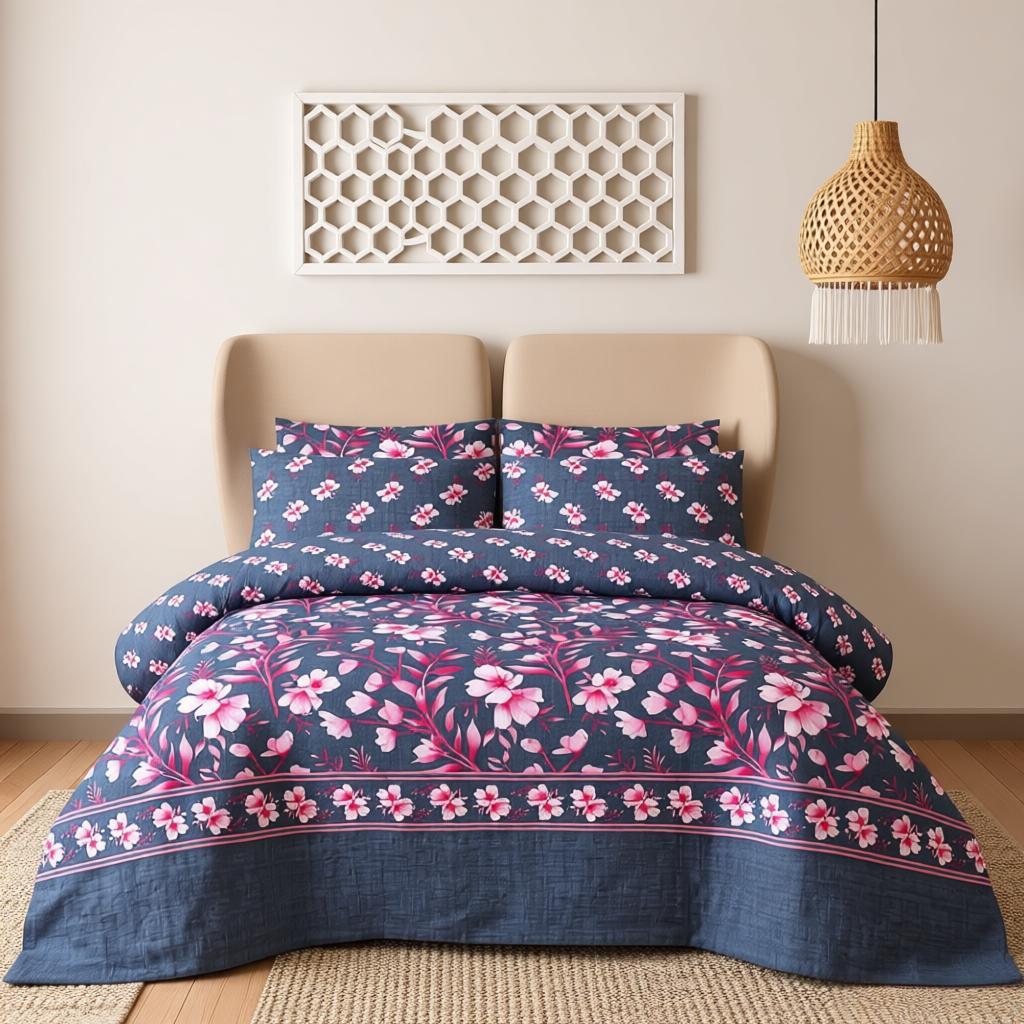 Fresh Blossom Comfort Bedsheet Pack 3