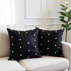 Royal Embroidered Velvet Cushion Cover pack of 2