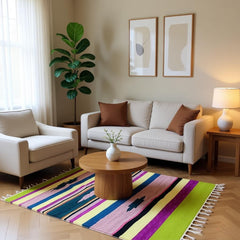 Kilim Rugs 4Ft X 6Ft - Multicolor 01