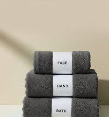 Pure Cloud Ultra Soft Towel Charcoal Grey (Pack of 3)