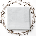Waffle Nest Baby Blanket Light Grey