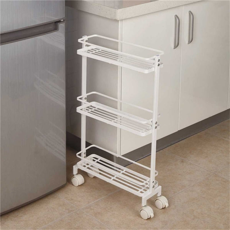 Slimy Mobility Kitchen Storage Organizer Trolley
