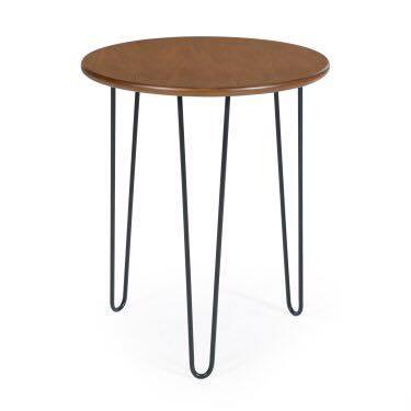 Sumptuous Wooden Top with Hairpin Legs