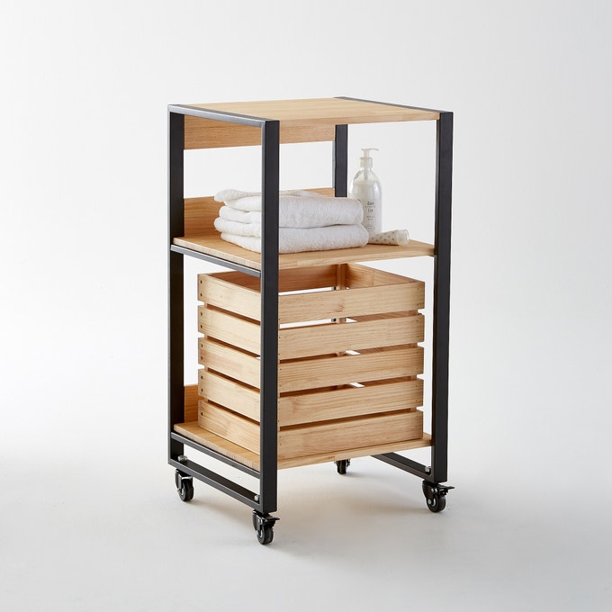 Rollout Living Lounge Kitchen Storage Trolley