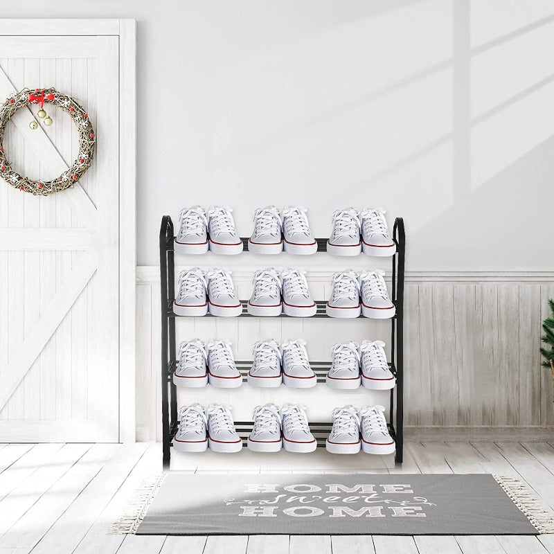4 Tier Streamline Shoe Rack