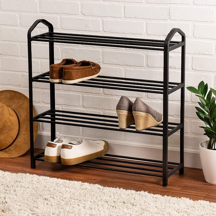 4 Tier Streamline Shoe Rack