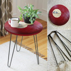 Night Herons Hairpin Table