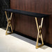 Spurious Living Lounge Drawing Room Breakfast LED Console Table - waseeh.com