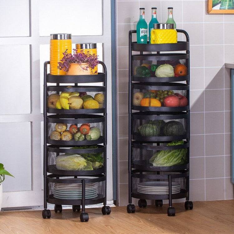 Parfait Rotating Trolley (Round) - waseeh.com