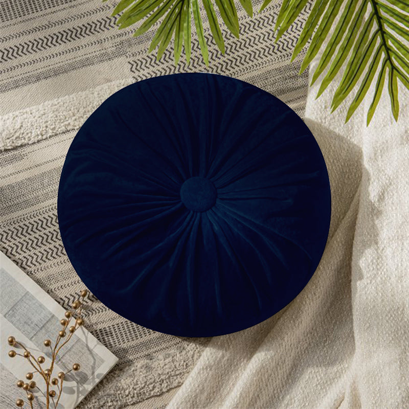 Velvet Round Pumpkin Futon Cushion